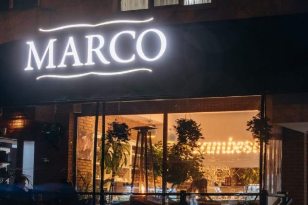 Firma cu litere volumetrice superluminoase in Focsani